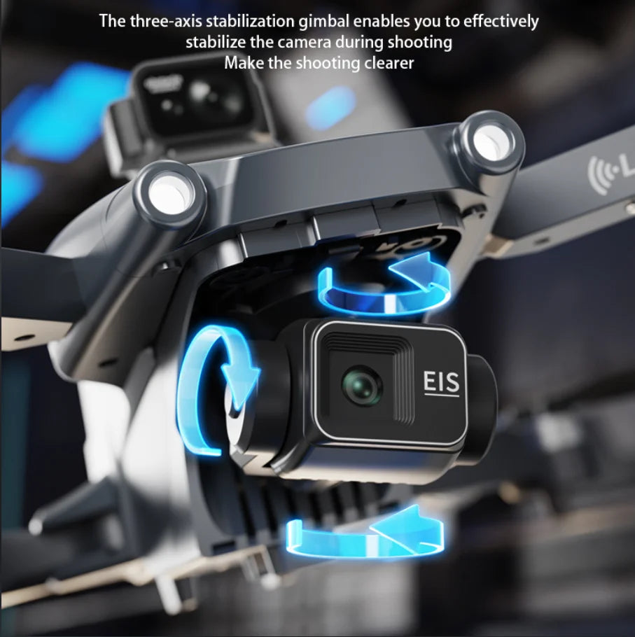 Drone professionnel L600-1 Pro MAX 4K avec caméra HD, GPS à cardan 3 axes, 360 °   Jouets pour évitement d'obstacles 5G WIFI RC Quadcopter