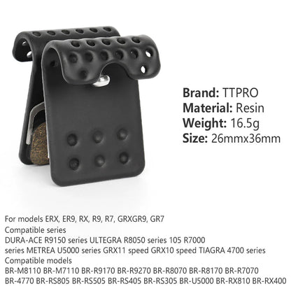 TTPRO plaquette de frein en métal plaquette de frein de vélo frein hydraulique route VTT plaquette de frein à disque pour LTWOO BR-M8110 M7110 R9170 R-9270