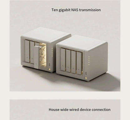 Xiaomi Mi 10 Gigabit Ethernet Switch 10000Mbps Network Switches VLAN Ethernet Splitter Lan Router 4 2.5G Ports RJ45 Hub Switch