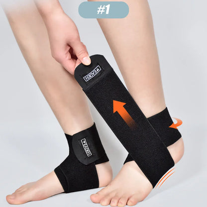 1pc nouvelles enveloppes de soutien de cheville femmes et hommes-orthèse de pied et attelle de cheville pour entorse de la cheville, attelle de soutien de la cheville pour tendon d'Achille