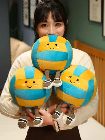Jellycat Plush, New Volleyball Doll, Handmade Toy, Cute Cartoon Doll, Cushion, Children's Birthday Gift