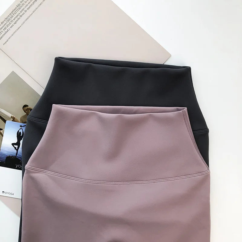 Women's Outdoor Leggings with Smile, Thermal Pants, Warm Fleece Lined Outfit, High Waist, Push Up, Running Leggings, Female Training Clothes, Winter