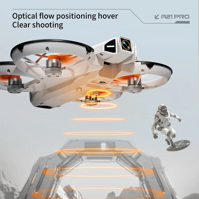 A21 Pro Drone professionnel FPV 4K HD double caméra WiFi moteur sans brosse flux optique vol stationnaire réglage électrique quadrirotor Drone à