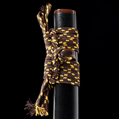 Katana – cordon tissé à la main en soie Sageo, pour épée de samouraï japonais, gaine Saya, corde de fourreau, choix de plusieurs couleurs