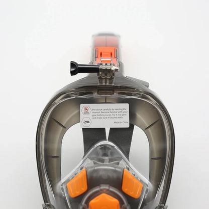 Nouveau masque de plongée sous-marine complet masque de plongée sous-marine pour adulte lunettes Anti-buée sous-marine vue large masque de natation Transparent pliable