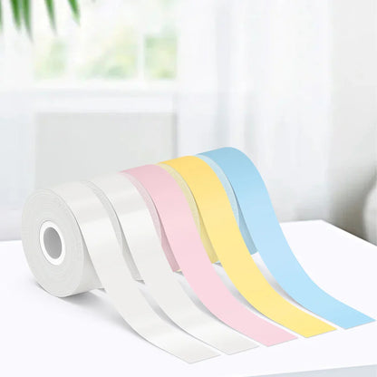 Inkless Label Printer P12 Portable Mini Printer Bluetooth Wireless Thermal Printer Auto Cut Labeling Machine or 5PK Label Rolls