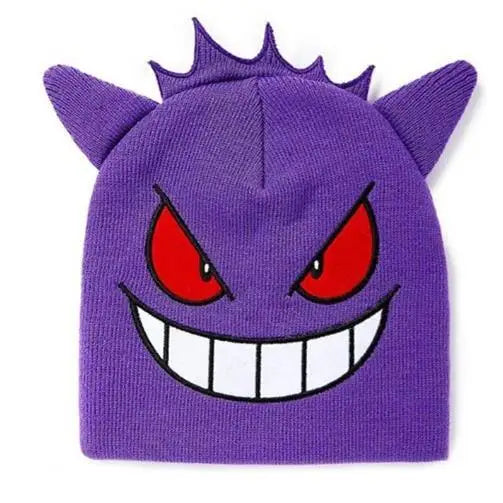New Winter New Kuromi Spider Man Stitch Violent Bear Cartoon Hat Popular Man Women Cute Warm Ears Protection Hat New Year Gifts
