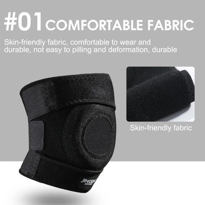 Genouillère orthopédique, genouillère, soulagement des douleurs articulaires, protection de la rotule, genouillère de Sport réglable, ceinture de bondage ménisque