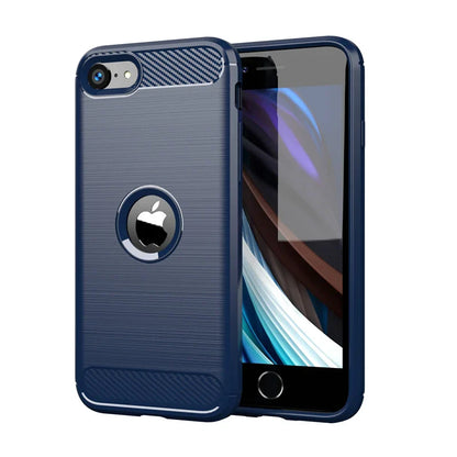 For Cover iPhone SE 2022 Case For iPhone SE 2020 Cover Shockproof TPU Carbon Fiber Case For iPhone 7 8 Plus 13 12 Pro Max Fundas