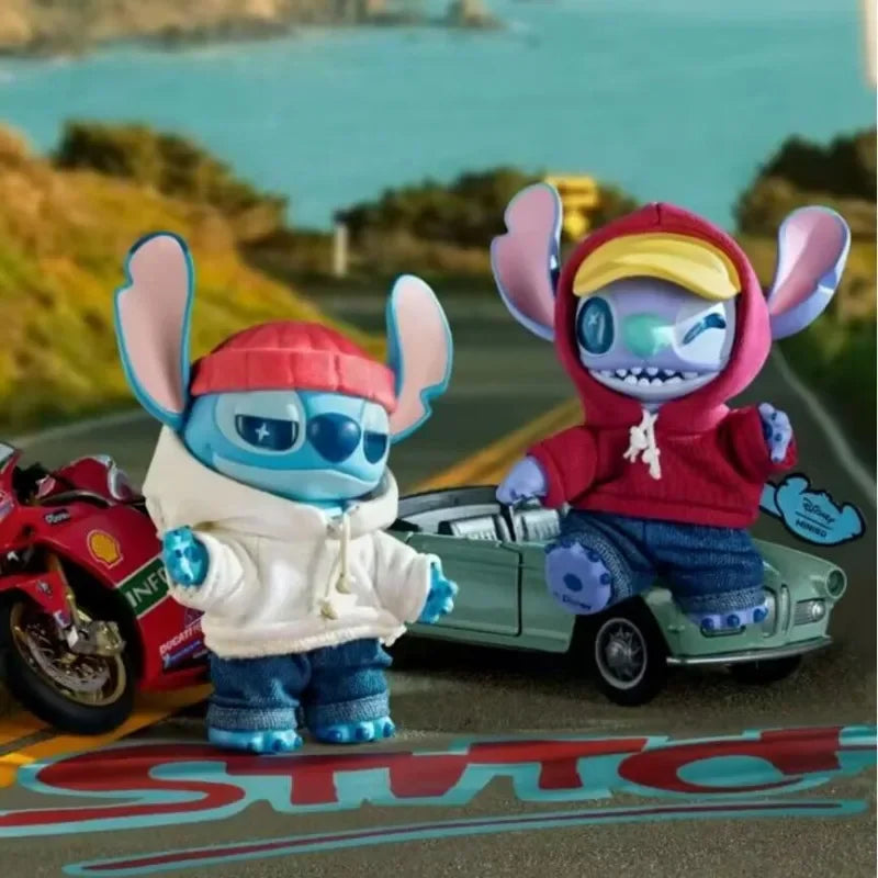 Stitch Gen Z Street Series Boîte Mystère Vinyle Poupées Mode Mignonnes Cadeaux d'Anniversaire