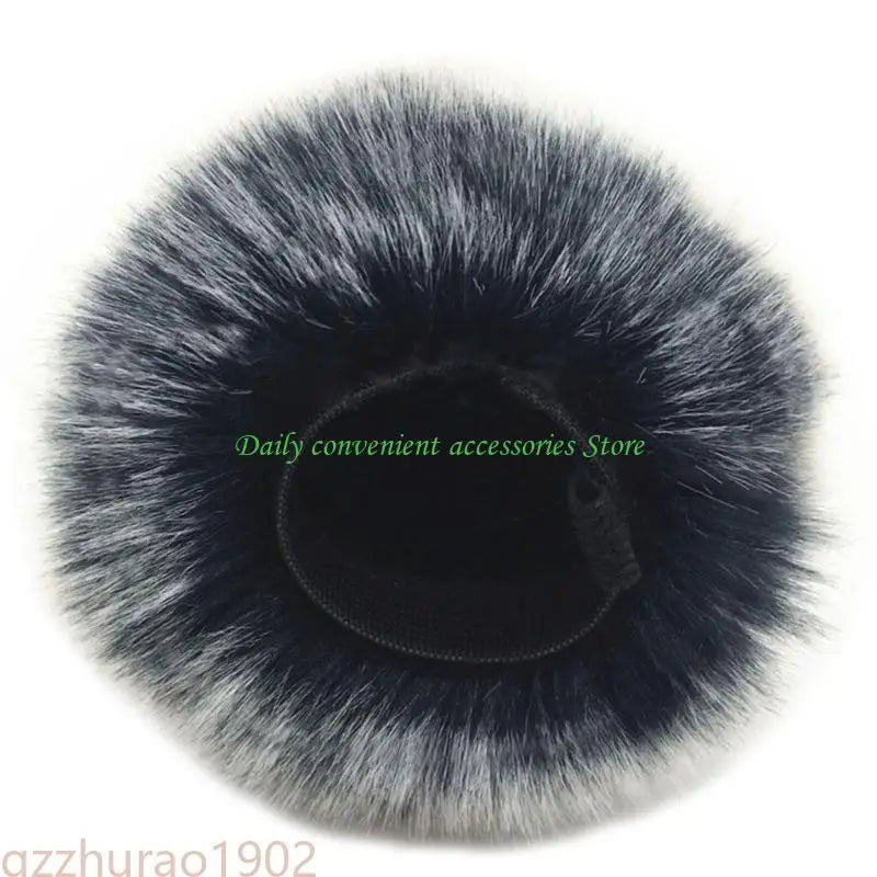 Mic Cover Wind Cover Filter Mic Furry Windscreen Muff for ZOOM H1 H4N H5 H6 Microphone Artificial Windshield
