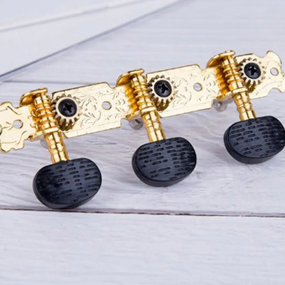L R JEString Tuning Pegs, Stainless Steel Replacement Parts, Electroplating Accessories, Classic JETuning Key