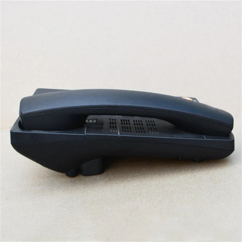 Téléphone fixe filaire DX11 avec grosses touches et identification de l'appelant, téléphone fixe pour bureau, hôtel, réception