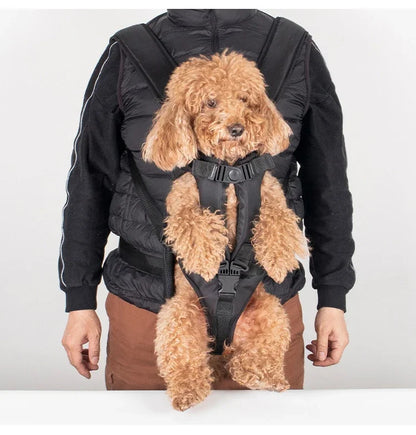 Pet carrier backpack for dogs, cats, front travel bag for carrying pets, small and medium dogs, bulldog, puppy, Mochila Para Perro