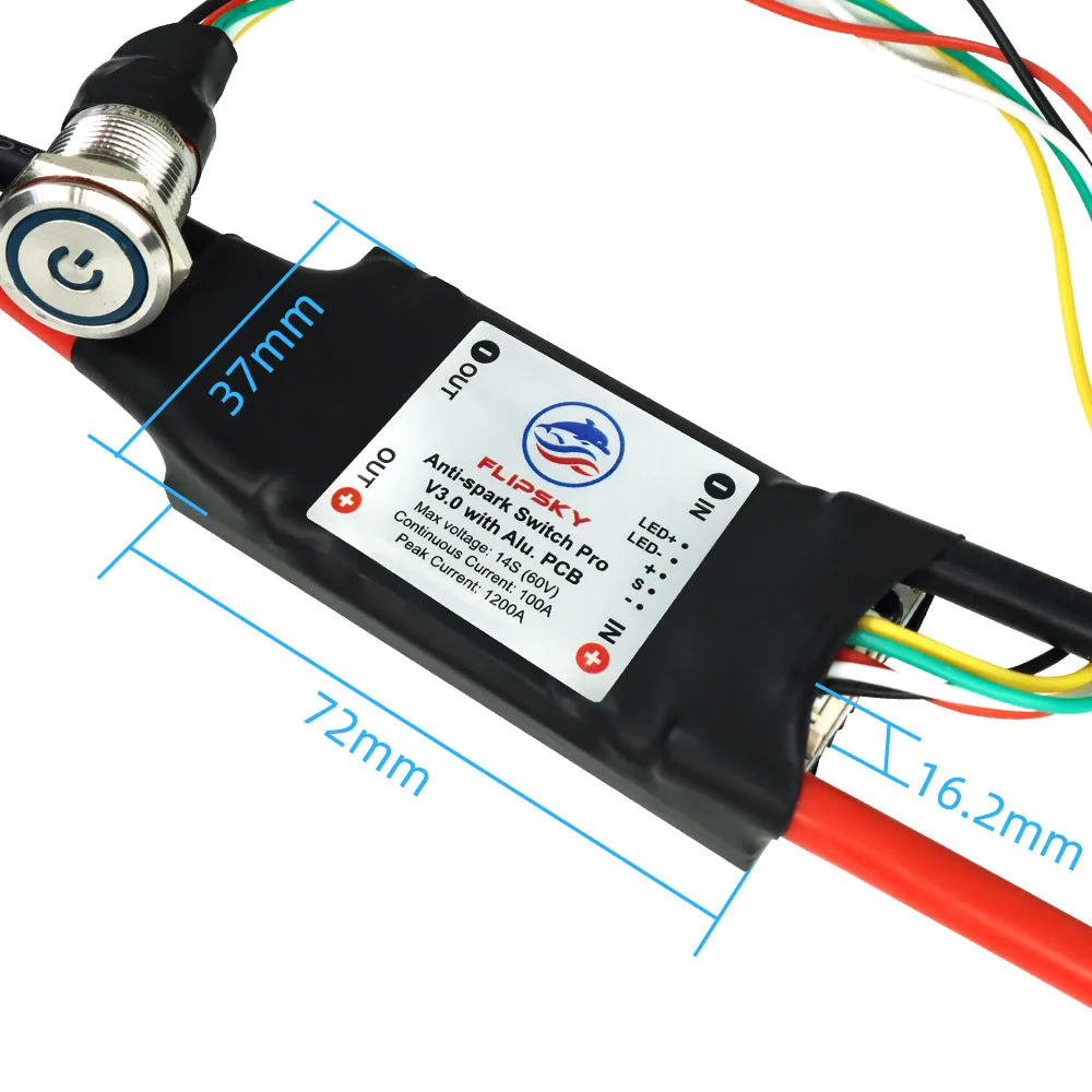 Flipsky-Joli anti-étincelle Pro V3.0, 280A, protection de contact pour vélo électrique, scooter, robots, planche à roulettes électrique, longboard