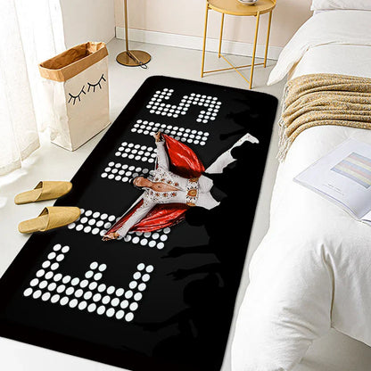 Rug for Bedroom E-Elvis Room Decorating Items Bathroom House Entrance Mat Living Room Floor Carpet Home Decorations Bathmat