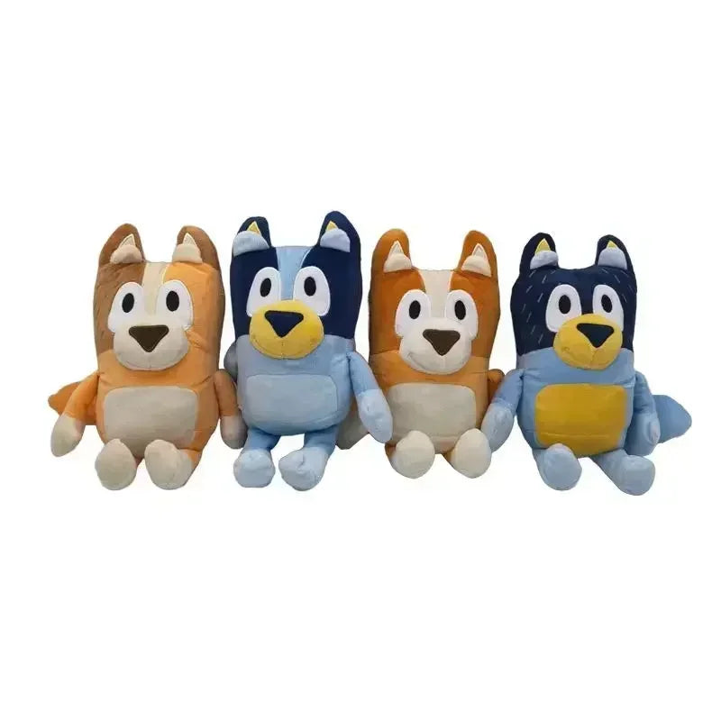 Family Stuffed Animals 17/28cm – Cartoon Dogs, Soft Plush Toys, Great for Birthdays and Christmas Gifts