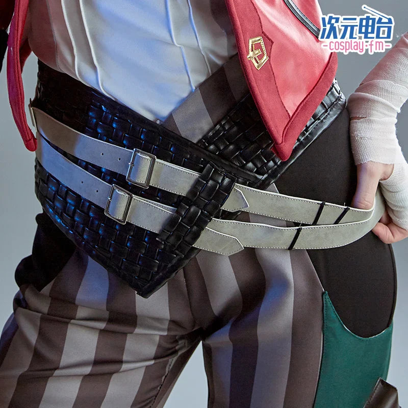 Costume de cosplay LoL Arcane Vi, perruque, uniforme, chaussures, tenues, combinaison d'Halloween et de carnaval pour femmes et hommes, haute qualité