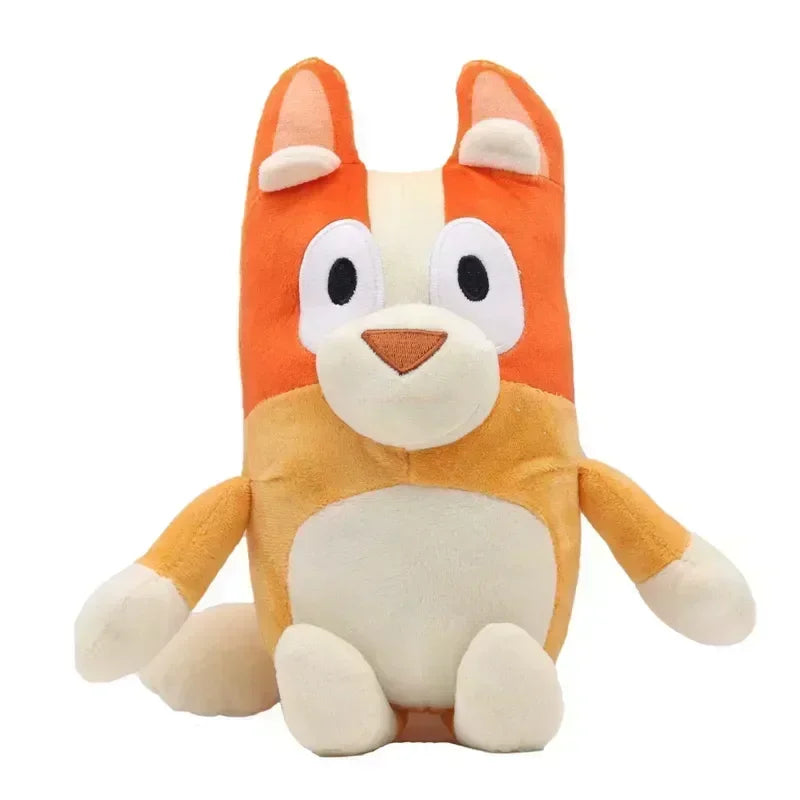2024 New Dog Plush Toy Bluey Blue Dog Home Fill Animal Dolls Children Birthday Gift Wholesale Cartoon Decoration Doll Toys Gifts