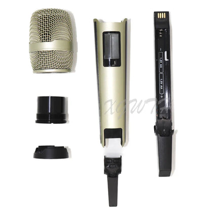 Réparation de remplacement pour Microphone portable sans fil UHF, couvercle SKM9000, boîtier de micro, Tube à tête sphérique en maille, accessoires de corps