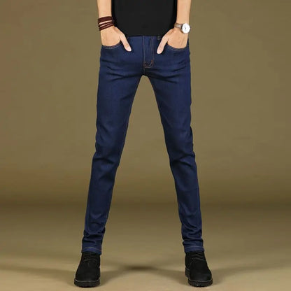 New Arrival 2024 Spring and Autumn Harajuku Italian Jeans Luxury Korean Brand Clothing Men Designer Slim Casual Jeans for Men