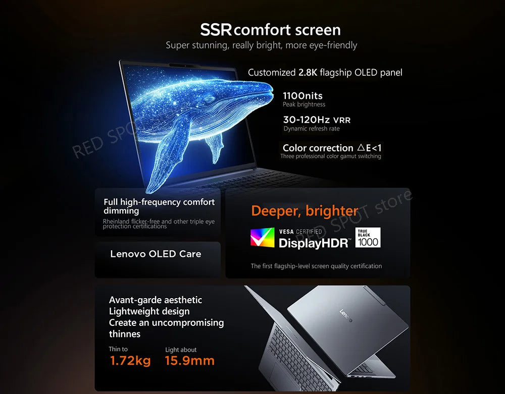 [NEW]Lenovo Xiaoxin pro16 GT AI 2025 R7 350/R9 365 860M 32G+1TB SSD 16'' 2.8K 120Hz
