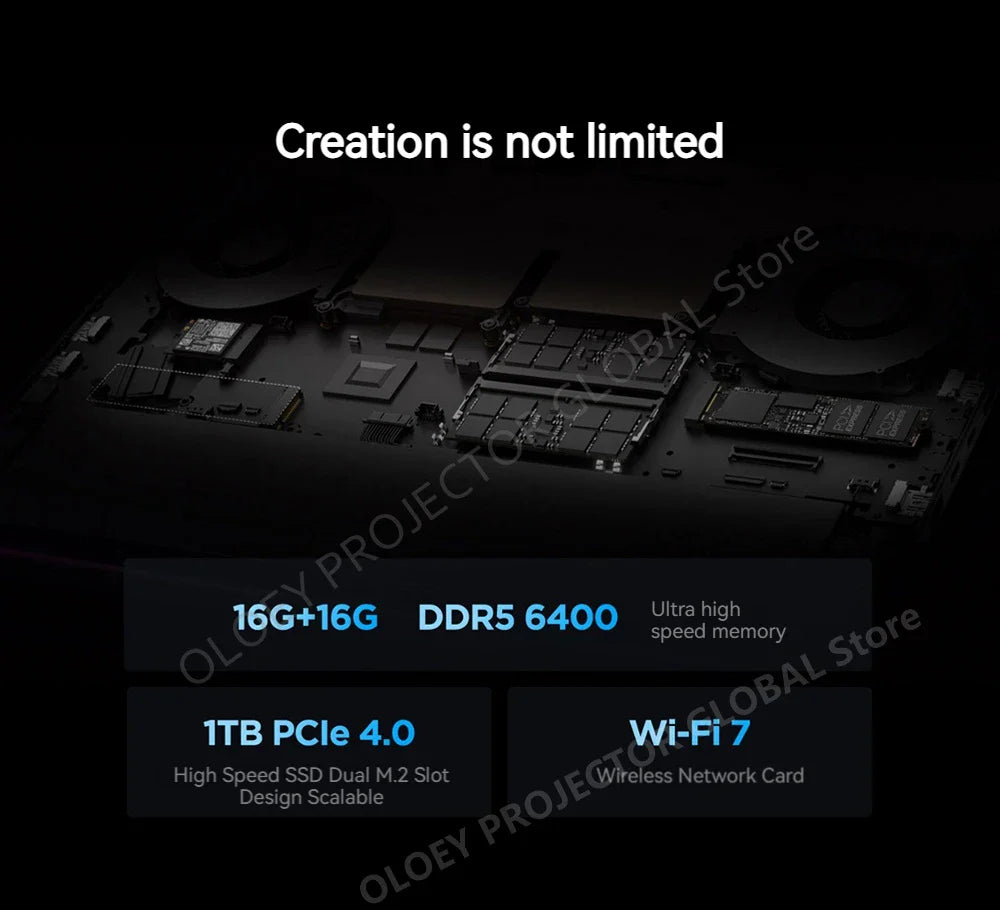 LENOVO LEGION Y9000P 2025 Ultra9 275HX RTX5060/RTX5070 32GB 1TB 16inch 2.5K 240Hz OLED DCI-P3 Screen