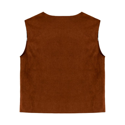 Enfants enfant Halloween Western Cowboy Cowgirl Cosplay Costume imprimé vache gilet à pampilles et ensemble de pantalon évasé Carnaval fête habiller