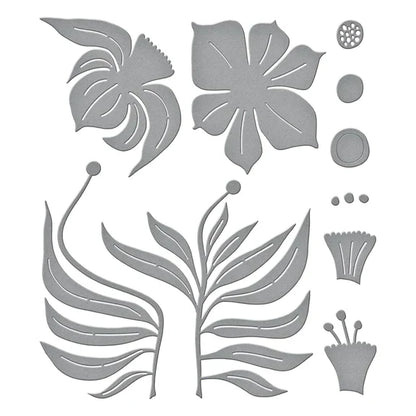 Fresh Picked Daffodils Etched Dies from the Fresh Picked Collection