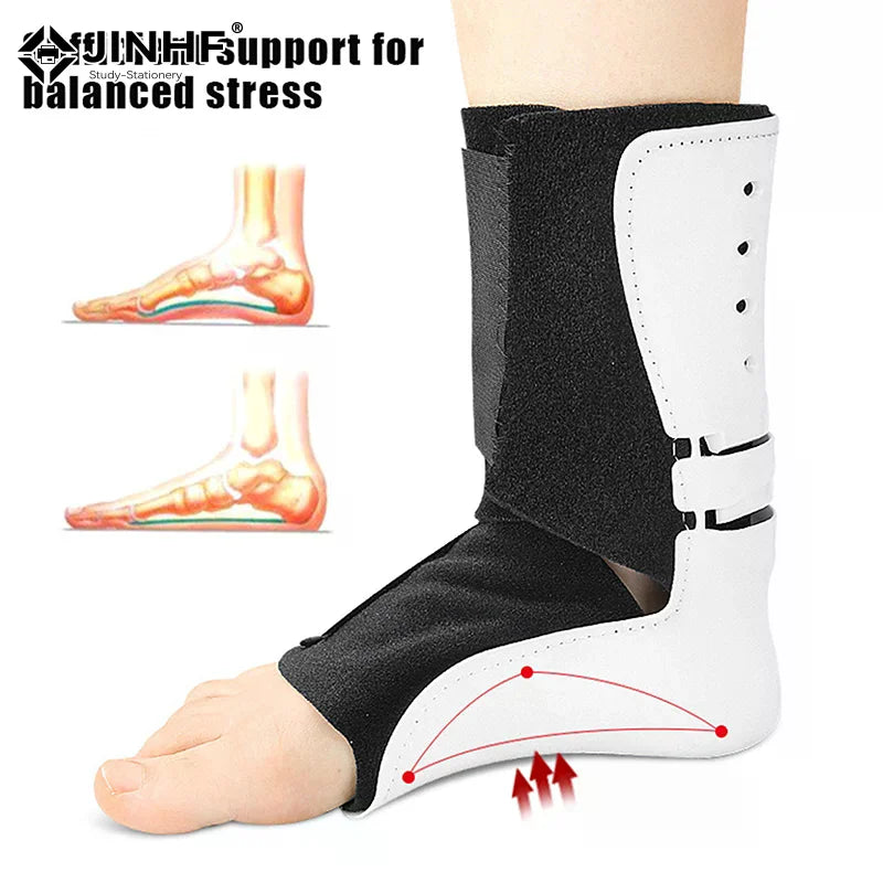 Orthèse de pied tombant réglable, entorse de la cheville gauche ou droite, stabilisateur, protection du pied pour correction d'hémiplégie, rééducation