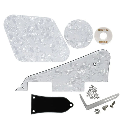 FLEOR – jeu de Pickguard pour guitare LP, couvercle de cavité, rythme, aigus et support métallique, vis, pièces de guitare