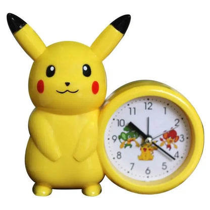 Pikachu alarm clock for children primary and middle school students Pokemon clock bedroom bedside desktop Pikachu clock