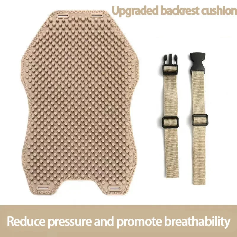 3-piece set of car cushions, car pillows, silicone car cushions, pressure reducing and comfortable neck protection headrests