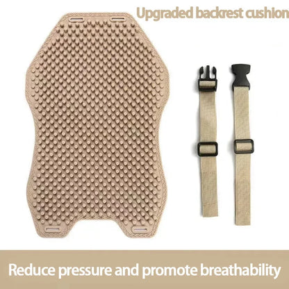 3-piece set of car cushions, car pillows, silicone car cushions, pressure reducing and comfortable neck protection headrests