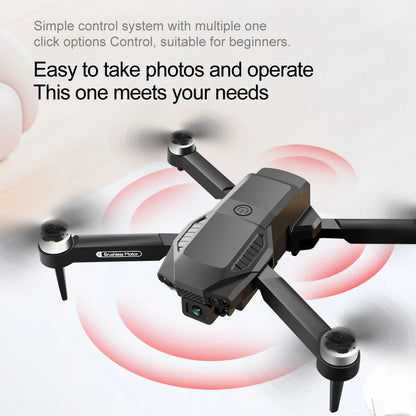 Nouveau Drone F198 professionnel double caméra avec 1080P WIFI FPV HD photographie aérienne grand Angle sans brosse RC pliable quadrirotor