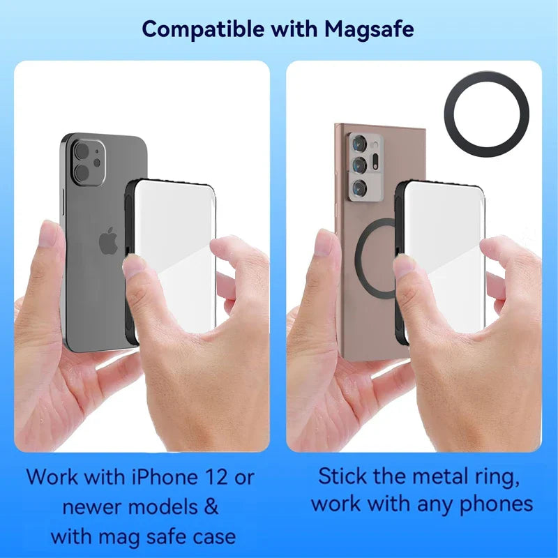 Mini anneau lumineux LED magnétique pour Selfie, pour iPhone 17 16 15 Pro/15 Pro Max/14 Pro/14 Pro Max/13 Pro/Pro Max Streaming