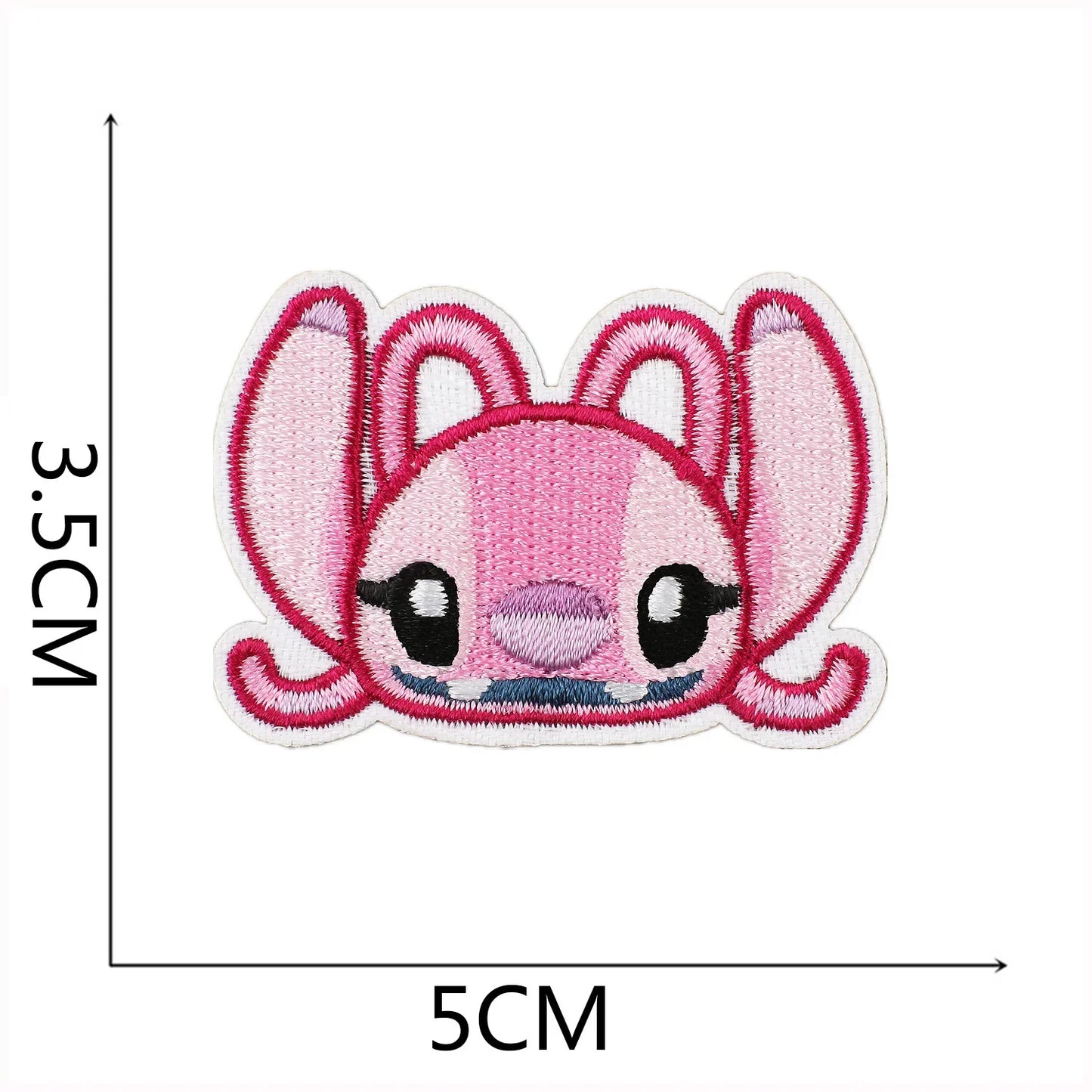 Cartoon Cute Anime Stitch Iron on Patches for Clothing T-shirt Bag Shose Stitch Patch Garment Stickers Embroidery Cloth Sticker