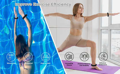 1/2/4 LB poignet poids Yoga Fitness exercice Triangle Silicone réglable cheville poignet protecteur poids bracelet Jogging bracelet