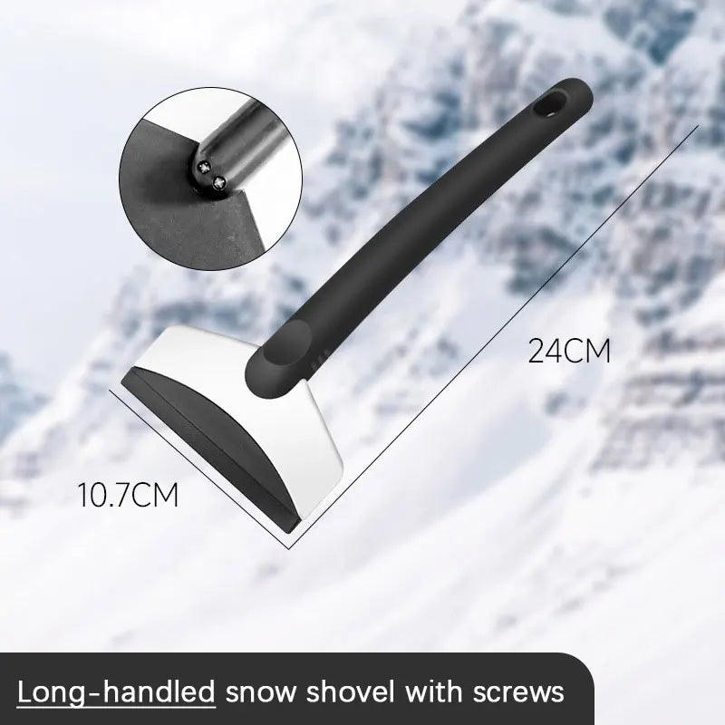 Grattoir à glace pour voiture, pelle de déneigement, pare-brise d'hiver, fenêtre, nettoyage de la neige, outil de grattage, brise-glace automatique, pelle à neige