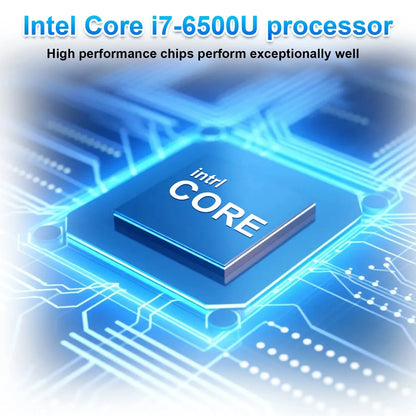 Xiaman 15.6" Intel Core i7 6500U Laptop Computer Windows 11 Pro 16GB DDR4 512GB 1TB SSD Portable Notebook PC Gamer Gaming Laptop