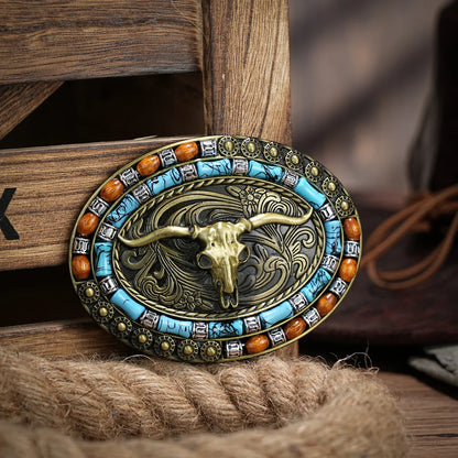 Boucle de ceinture western initiale vintage-Cowboy Rodeo argent grande boucle de ceinture pour hommes femmes