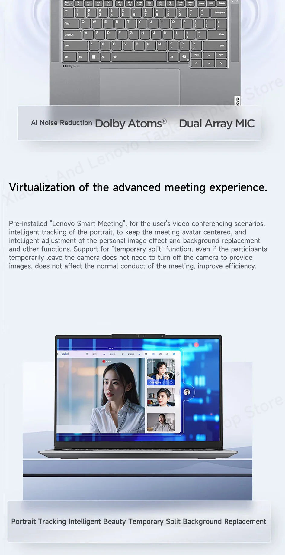 Lenovo Laptop Thinkbook 14+ 2024 AI 14.5" 3K 120Hz Screen UItra5-125H/UItra9-185H NVDIA RTX4060 Dolby Atoms Gaming Notebook PC