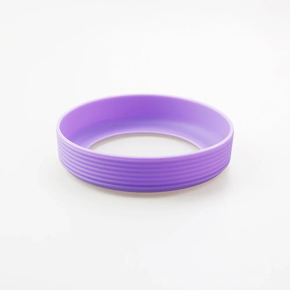 16 Colors 9.0CM Threaded Silicone Cup Bottom Protective Cover Coaster Sleeve Water Cup Cover 90MM Thermos Cup Bottom Holder