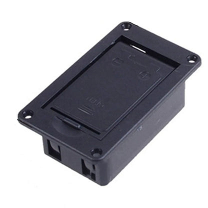Boîtier de batterie de remplacement 9V pour micro de guitare acoustique et basse, support en plastique robuste, accessoire idéal pour les musiciens