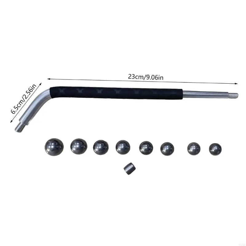 réparation saxophone, outil débosselage Saxophone avec boule métallique, d'outils d'entretien d'instruments à vent, outil réparation cou saxophone