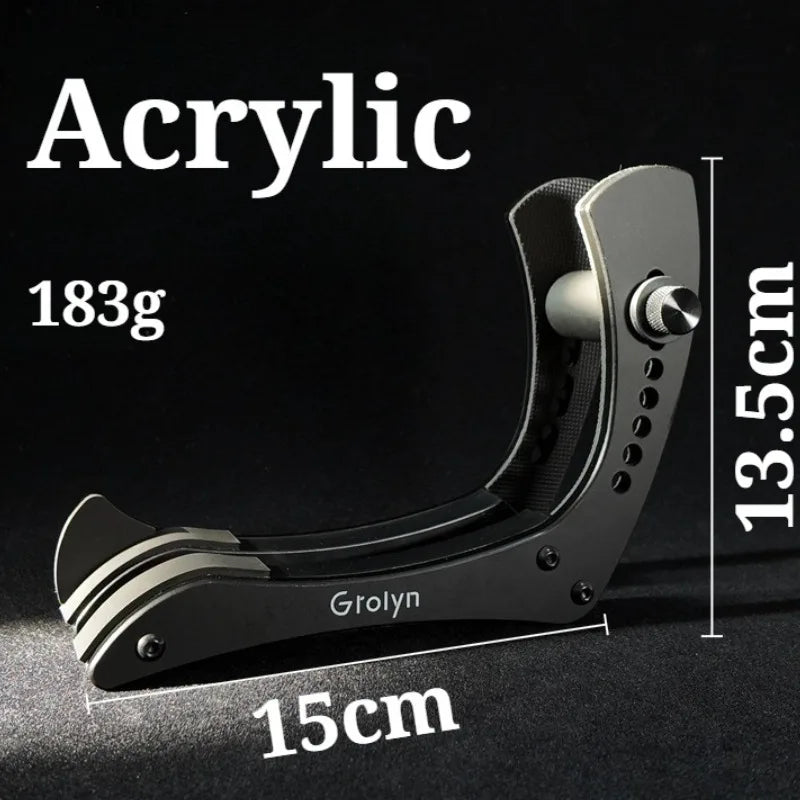 Appui-tête de guitare électrique en acrylique, antidérapant, Stable, réglable, confortable, repose-jambes, accessoire pour Instrument de musique