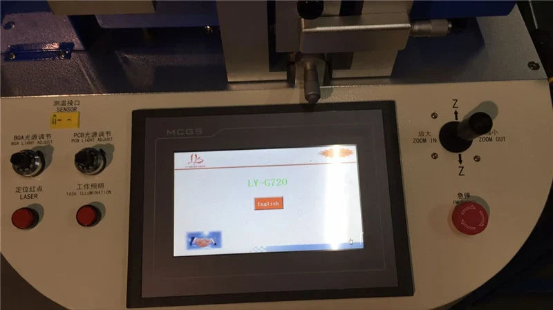 Station de soudage BGA entièrement automatique avec caméra CCD, système de réparation de puces de soudure et système de soudage BGA G820 G750 G720 G700