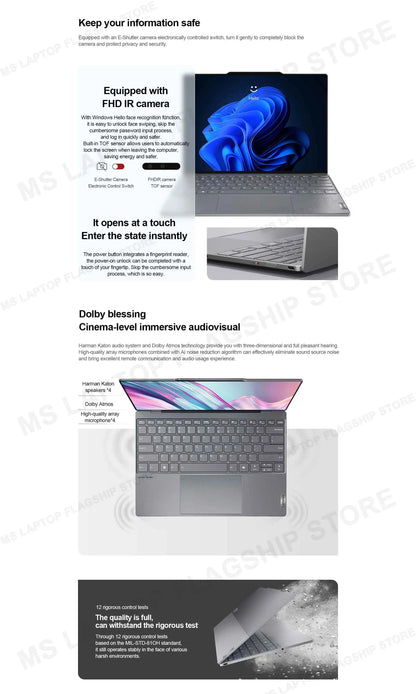 【2025 New】Lenovo ThinkBook X 32G+1T Ultra5/Ultra9/ARC 13.5inch 2.8K 120Hz （Optional Touch Version）