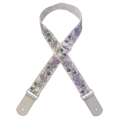 Sangle de guitare pour guitare électrique et acoustique, bandoulière réglable et résistante en dentelle, accessoires de guitare, sangle de guitariste