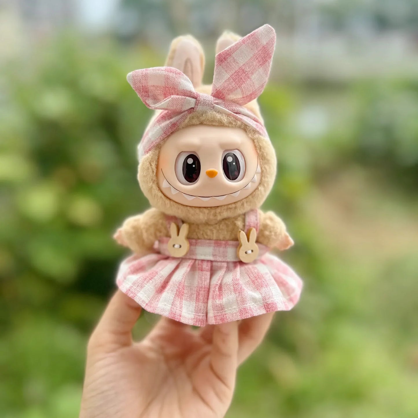 LABUBU Doll'S Clothes Outfit Accessories for 15-17cm Labubu Idol V1 V2 Stylish Outfit Clothes Sports Leisure Suit Clothing Gift